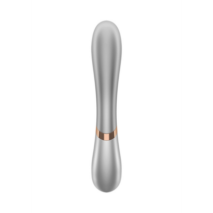 Hot Lover - Verwarmde Konijnen Vibrator - Champagne - Afbeelding 5