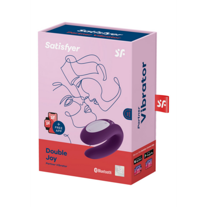 Double Joy - Partner Vibrator - Violet - Afbeelding 2
