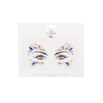 Stralende Oog Sparkle Bling Sticker - Afbeelding 2