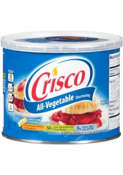 12 Pack All-Vegetable Shortening - 16 oz / 453 gr - Afbeelding 3