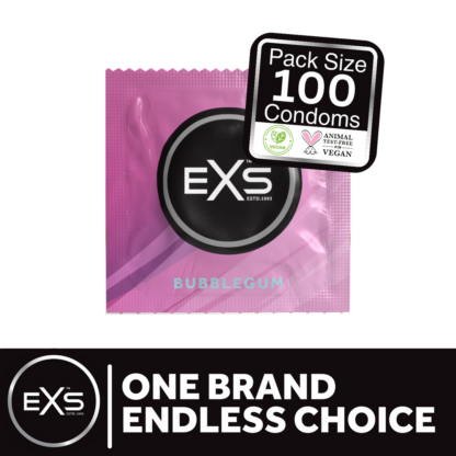 EXS Bubblegum Rap - Condooms - 100 Stuks - Afbeelding 3