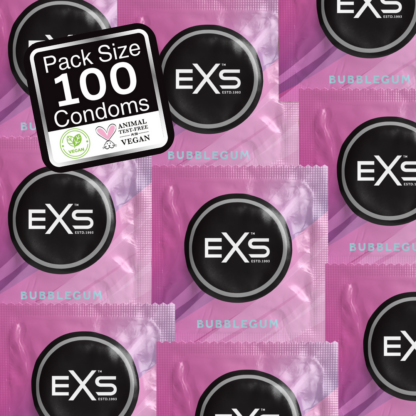 EXS Bubblegum Rap - Condooms - 100 Stuks - Afbeelding 5