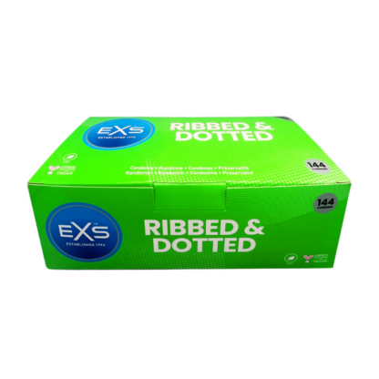 EXS 3 in 1 - Ribbed, Dotted en Flared - Condooms - 144 Stuks - Afbeelding 2
