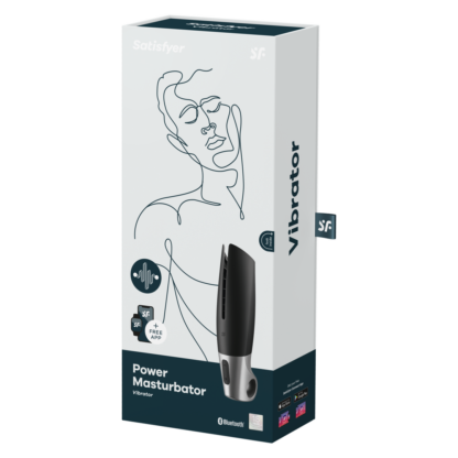 Power Masturbator - Zwart - Afbeelding 2