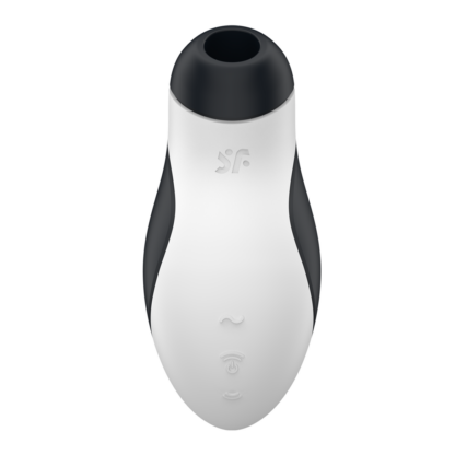 Orca - Air Pulse Stimulator en Vibrator - Zwart/Wit - Afbeelding 3