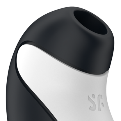Orca - Air Pulse Stimulator en Vibrator - Zwart/Wit - Afbeelding 5