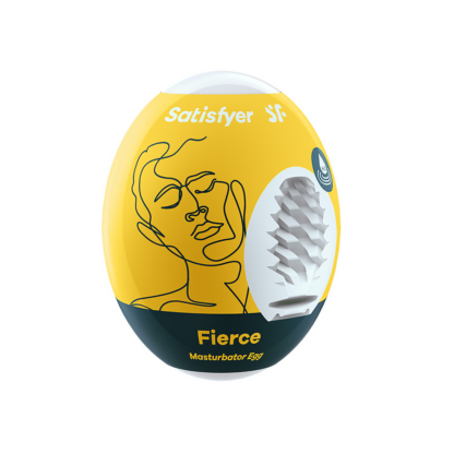 Fierce - Masturbator Egg - Geel - Afbeelding 2