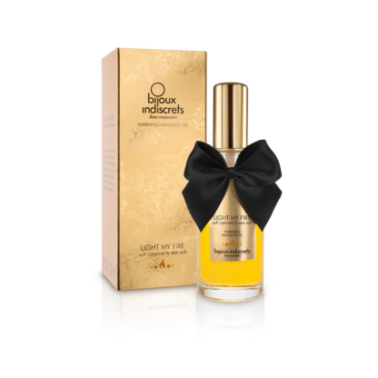 Light My Fire - Verwarmende Massageolie Zachte Karamel en Zeezout - Afbeelding 2