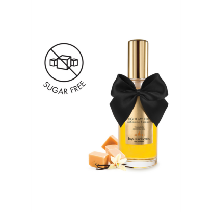 Light My Fire - Verwarmende Massageolie Zachte Karamel en Zeezout - Afbeelding 4