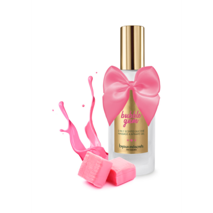 2 in 1 Silicone Massage Gel en Intimate Gel - Bubblegum - 3 fl oz / 100 ml - Afbeelding 4
