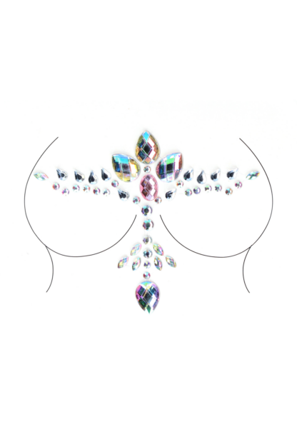 Stralende Cleavage Bling Sticker - Afbeelding 6