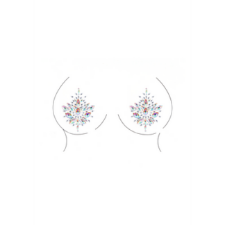 Stralende Nipple Bling Sticker