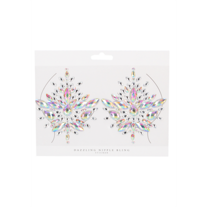 Stralende Nipple Bling Sticker - Afbeelding 2