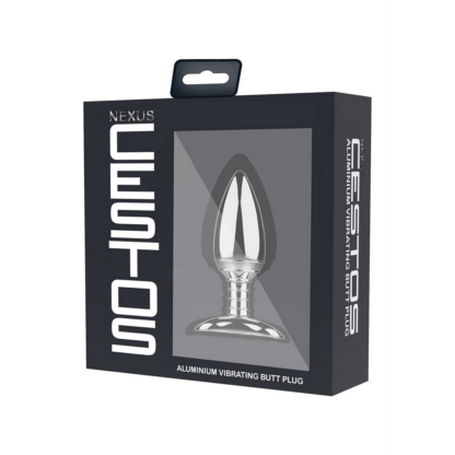 Cestos - Aluminium Vibrerende Butt Plug met Afstandsbediening - Afbeelding 2