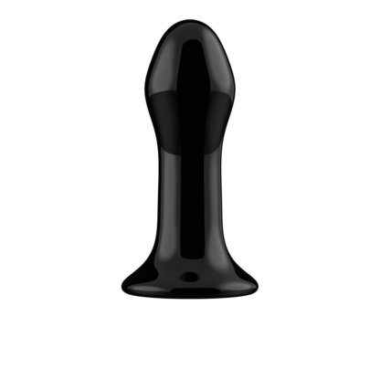 Pluggy - Glazen Vibrator met Zuignap - Afbeelding 5