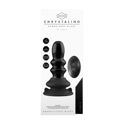 Ribbly - Glazen Ribble Vibrator met Zuignap - Afbeelding 3