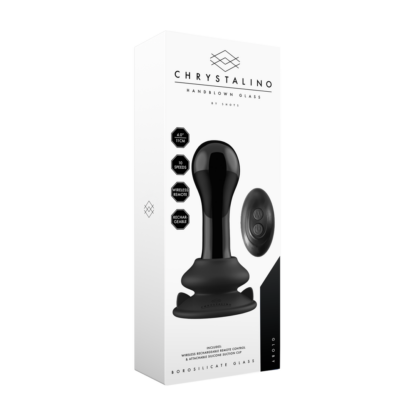 Globy - Glazen Vibrator met Suction Cup - Afbeelding 2