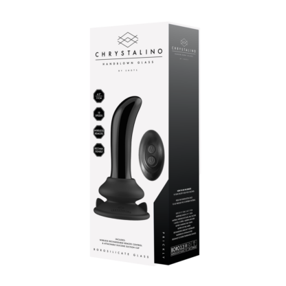 Prickly - Smooth Glass G-Spot Vibrator met Afstandsbediening - Afbeelding 4