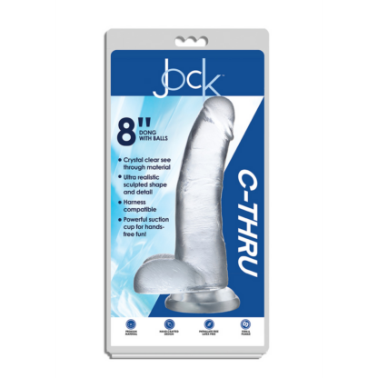 Dildo met Ballen - 8 / 20,5 cm - Afbeelding 2