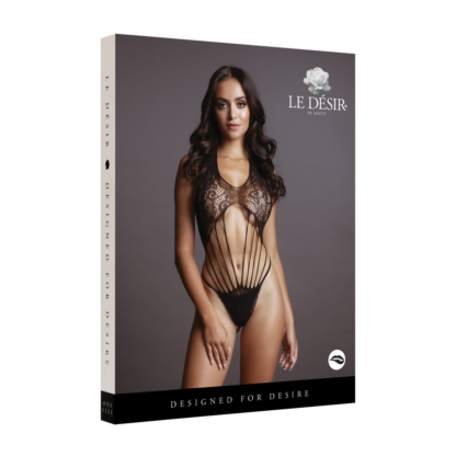 Strappy Lace Teddy - One Size - Afbeelding 2