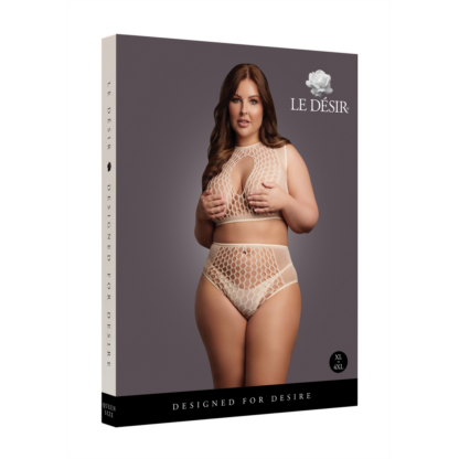Duo Net Key-Hole Beha Set - Queen Size - Afbeelding 2