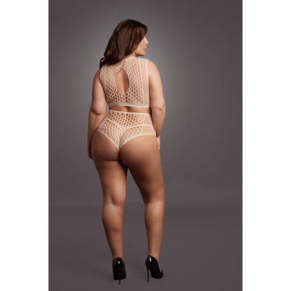 Duo Net Key-Hole Beha Set - Queen Size - Afbeelding 6