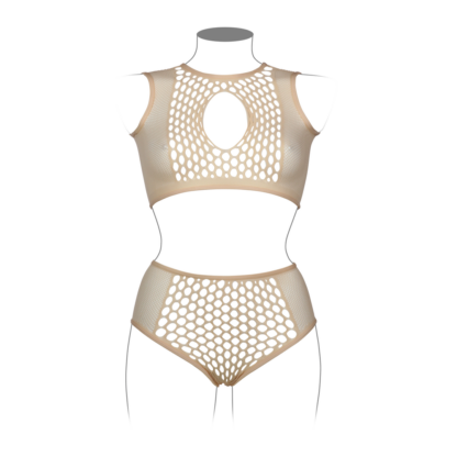 Duo Net Key-Hole Beha Set - Queen Size - Afbeelding 7