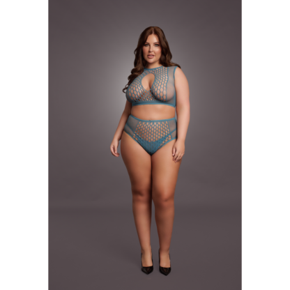 Duo Net Key-Hole Beha Set - Koningsmaat - Afbeelding 5
