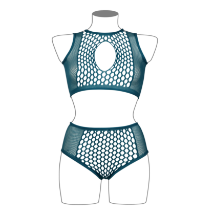 Duo Net Key-Hole Beha Set - Koningsmaat - Afbeelding 7
