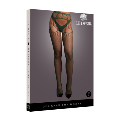 Gescheurde Suspender Panty - Eén maat - Afbeelding 2