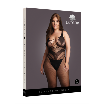 Bodystocking met Accentuated Lines - OSX - Zwart - Afbeelding 2