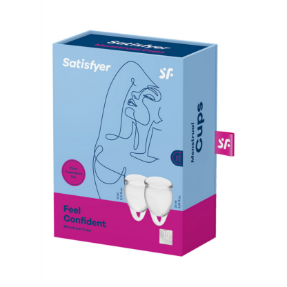 Voel je Zeker - Menstruatiecup - Transparant - Afbeelding 2