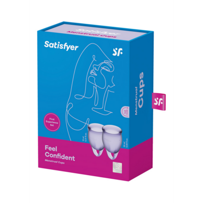 Voel je Zelfverzekerd - Menstruatiecup - Lila - Afbeelding 2