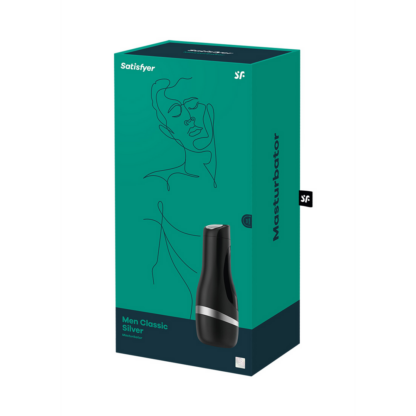 Heren Classic - Masturbator - Zilver - Afbeelding 2