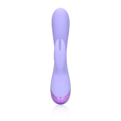 Zachte Silicone Konijn Vibrator - Digitale Lavendel - Afbeelding 5