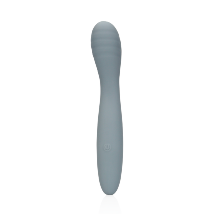 Ultra Soft Silicone G-Spot Vibrator - Basalt Grijs - Afbeelding 5