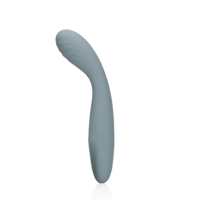 Ultra Soft Silicone G-Spot Vibrator - Basalt Grijs - Afbeelding 6