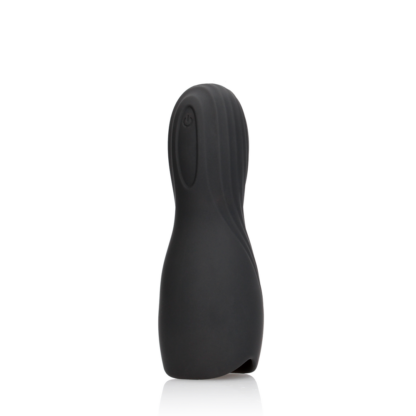 Vibrerende Masturbator Sleeve - Lakritz Zwart - Afbeelding 7