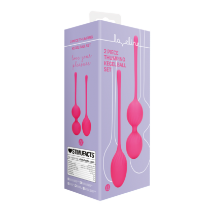 2 Piece Thumping Kegel Ball Set - Wilde Aardbei - Afbeelding 2