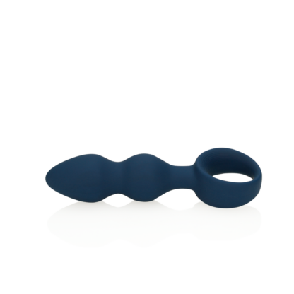 Druppelvormige Anale Plug - Medium - Baltisch Blauw - Afbeelding 6