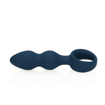 Druppelvormige Anale Plug - Groot - Baltisch Blauw - Afbeelding 6
