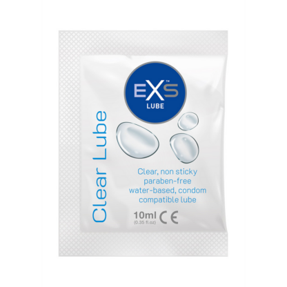 EXS Clear Lube Sachets - 100 Stuks - Afbeelding 3