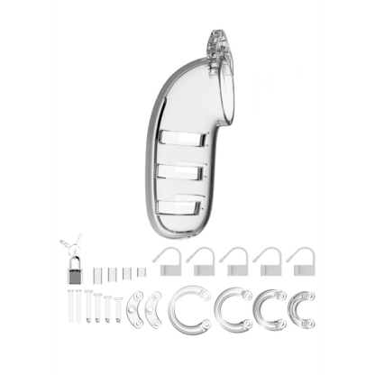 Model 06 Chastity Cock Cage - 5.5 / 14 cm - Afbeelding 3