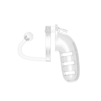 Model 12 Chastity Cock Cage met Plug - 5,5 / 14 cm - Afbeelding 3