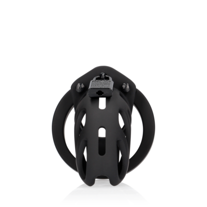 Model 24 - Chastity Cage - 3.5'' / 9 cm - Zwart - Afbeelding 3