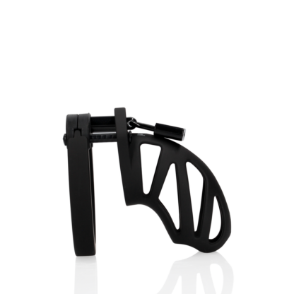 Model 24 - Chastity Cage - 3.5'' / 9 cm - Zwart - Afbeelding 4