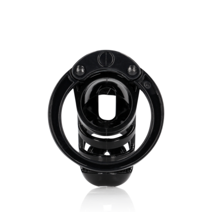 Model 25 - Chastity Cage - 3.5'' / 9 cm - Zwart - Afbeelding 5