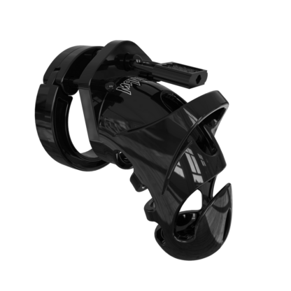 Model 25 - Chastity Cage - 3.5'' / 9 cm - Zwart - Afbeelding 7