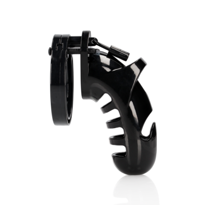 Model 26 - Chastity Cage - 4.5'' / 11,5 cm - Zwart - Afbeelding 4