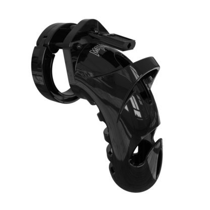 Model 26 - Chastity Cage - 4.5'' / 11,5 cm - Zwart - Afbeelding 7